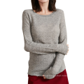 17PKCS501 2017 knit wool cashmere knitted lady sweater